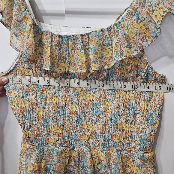 LC LAUREN CONRAD Blouse Size L Woman's Floral print. - Picture 10 of 16